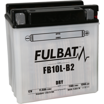 Akumulator Fulbat YB10L-B2 DRY FB10L-B2 12V 11.6Ah 130A